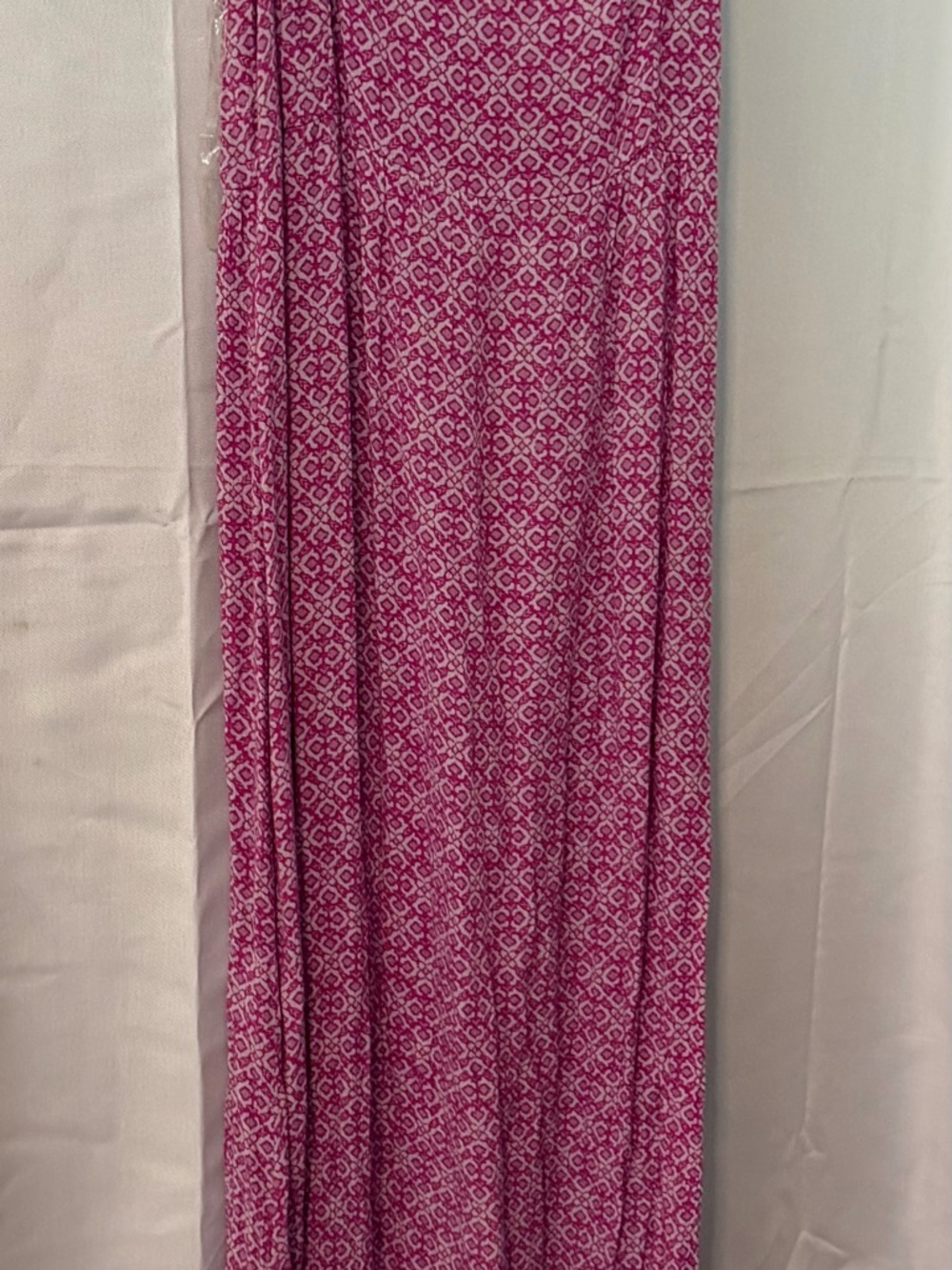 Pink Patterned Women’s Maxi dress